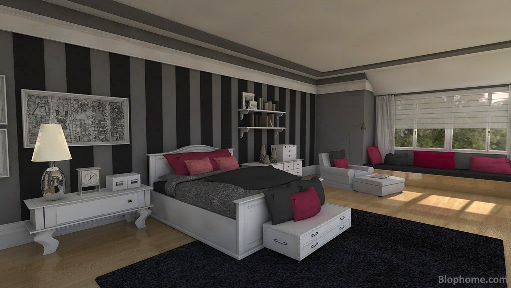 Dormitorio de película. Proyecto Blophome Dormitorio de película. Proyecto Blophome