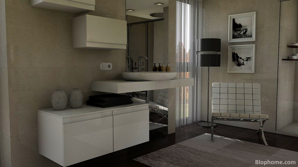 Un dormitorio en suite