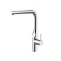 GLERA Mezclador monomando para cocina con caño giratorio