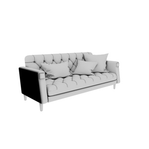 sofa y cojines