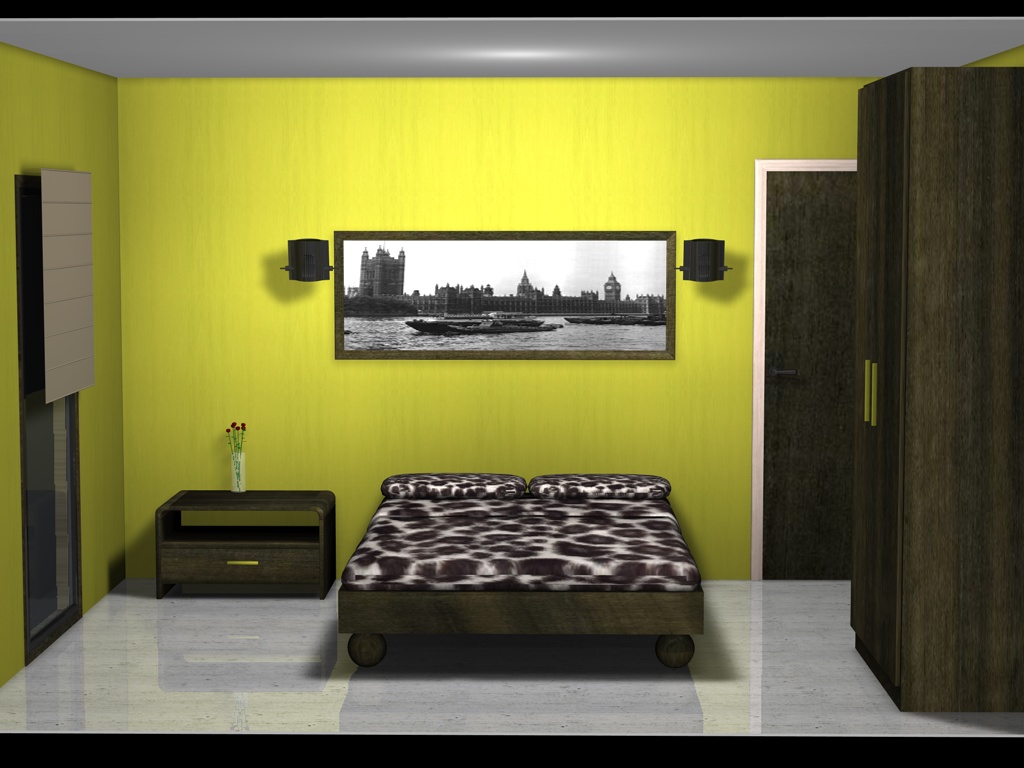 cuarto verde by Anónimo