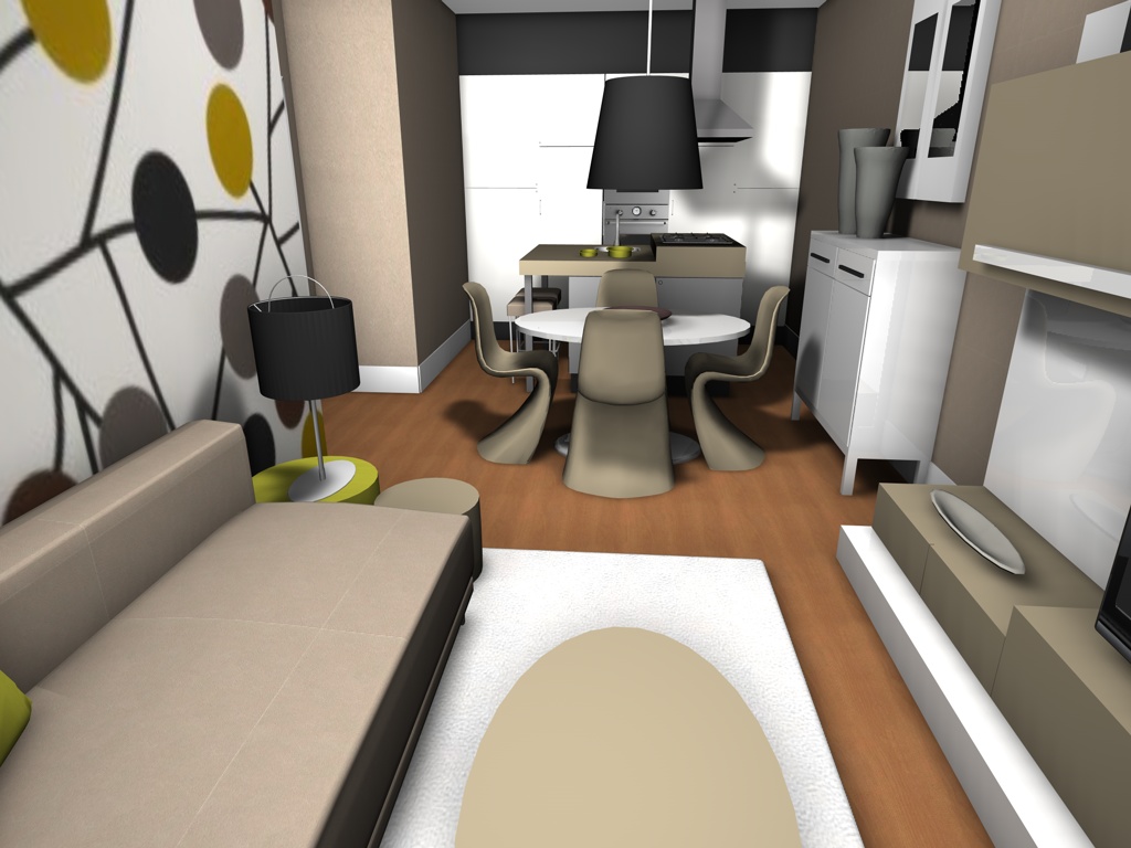 Salon-cocina