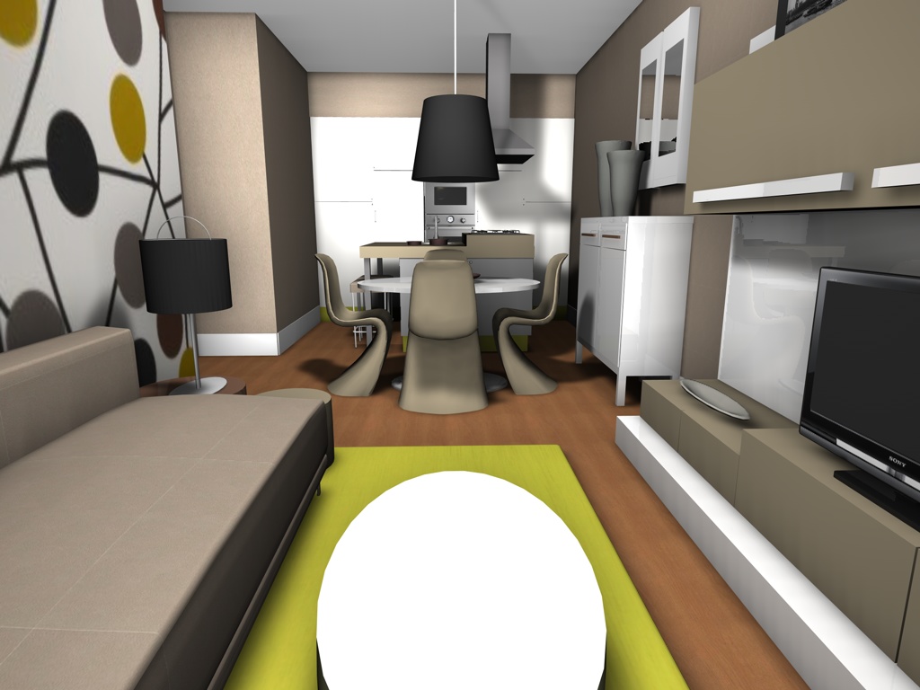 Salon-cocina - 2