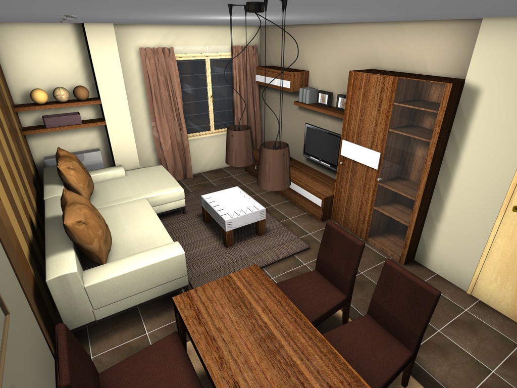 salon marron - 2