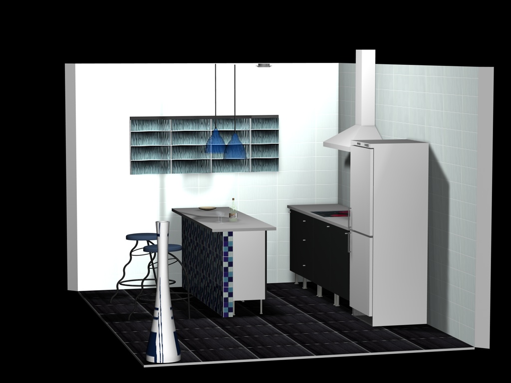 Cocina zebra - 1