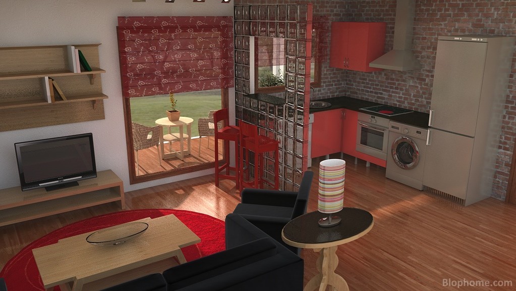 Salon-cocina