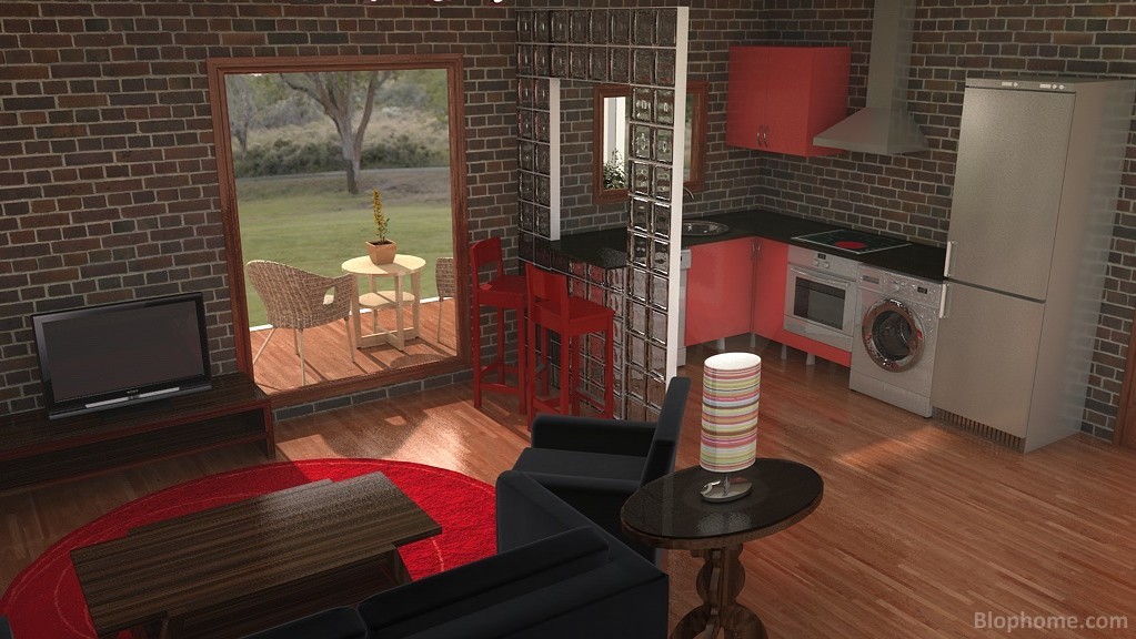 Salon-cocina - 2