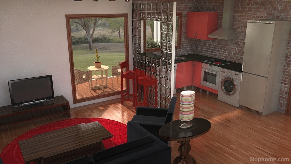 Salon-cocina - 3
