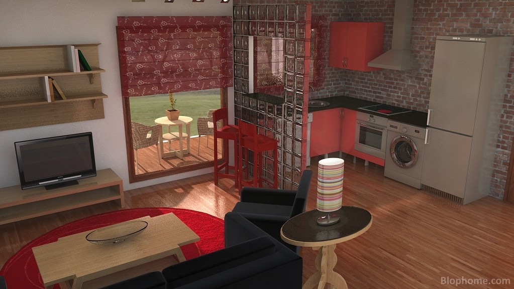 Salon-cocina - 4