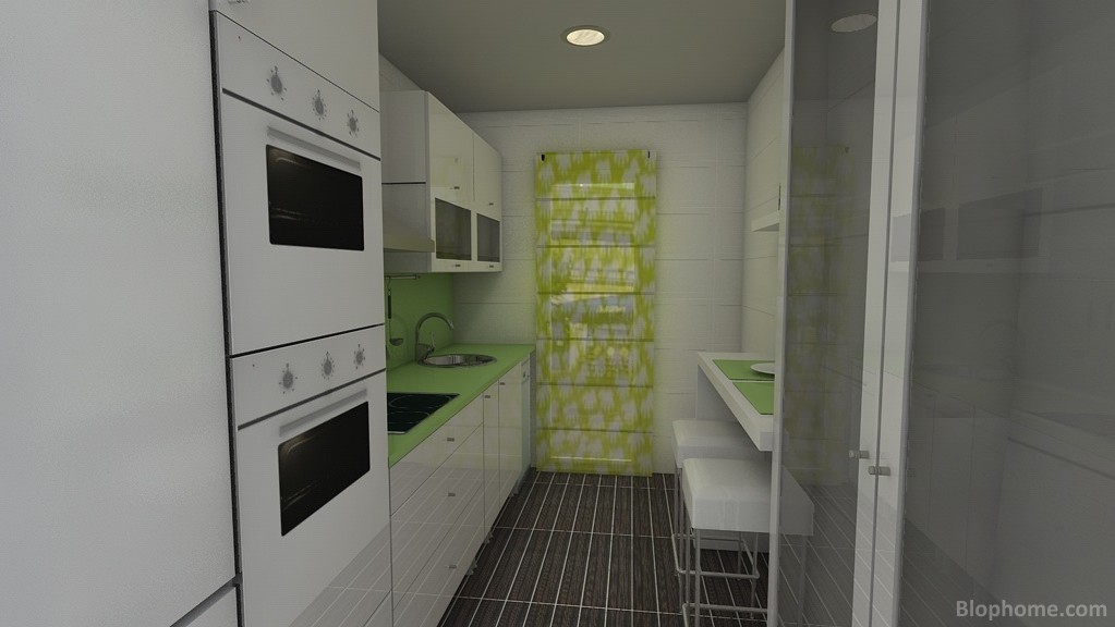 cocina estrecha - 2