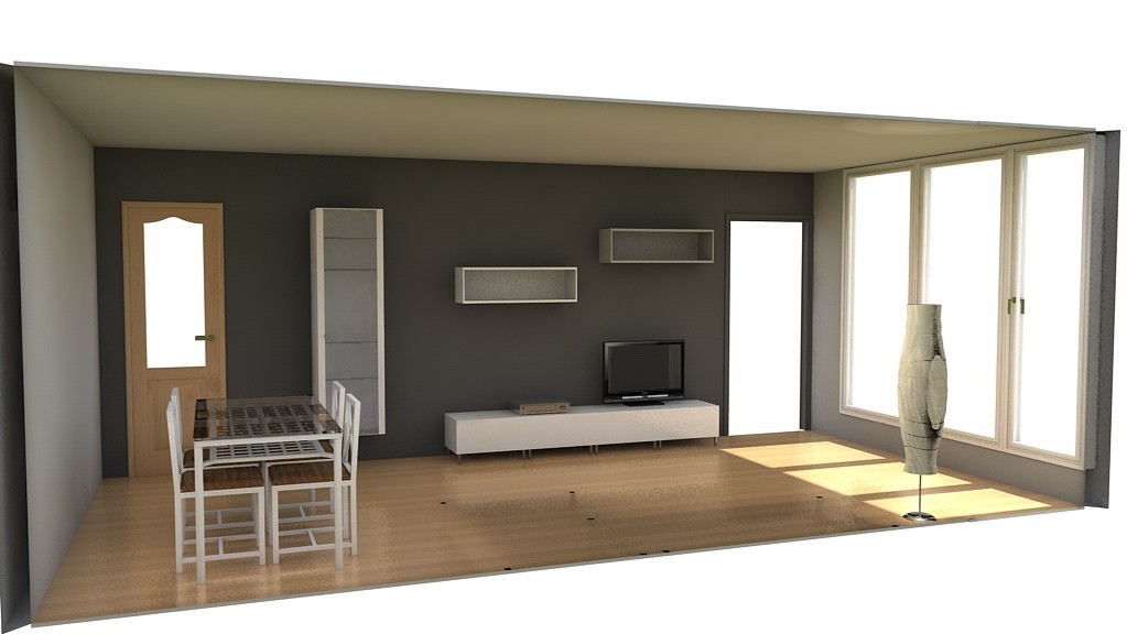 salon alargado - 1