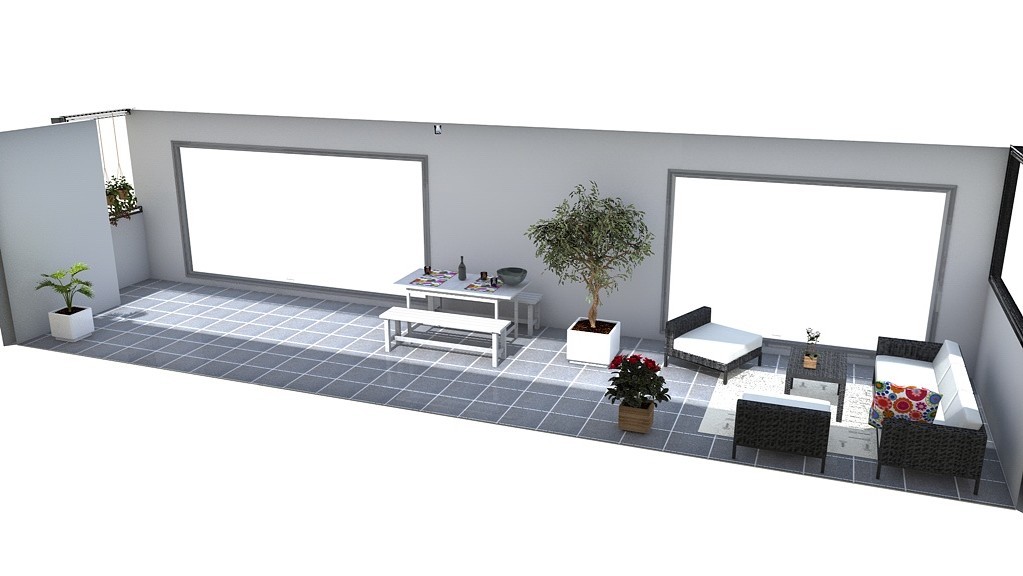Azu terraza by Anónimo