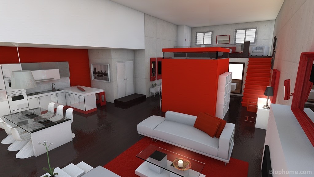 le cube rouge