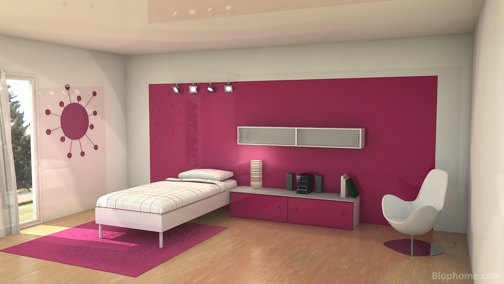 dormitorio rosa - 1