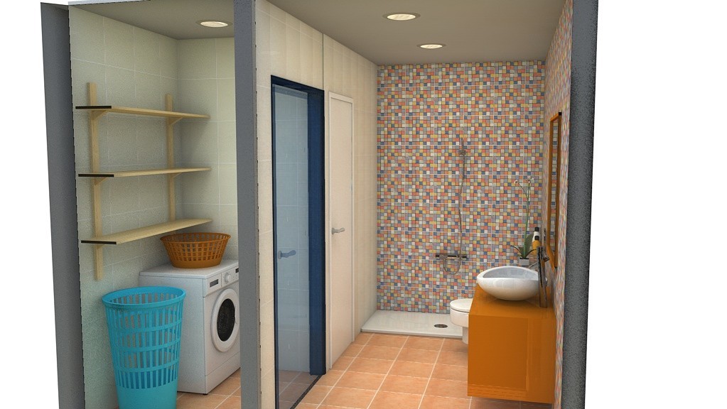 baño y lavadero