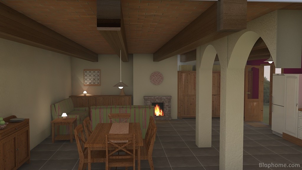 cocina rustica - 1