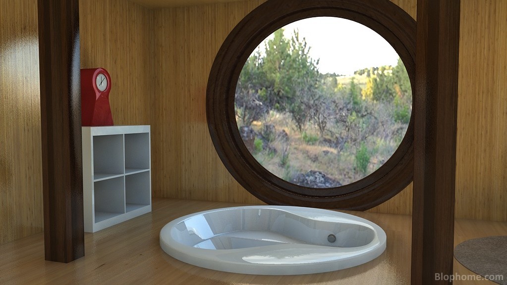 baño rustico - 1