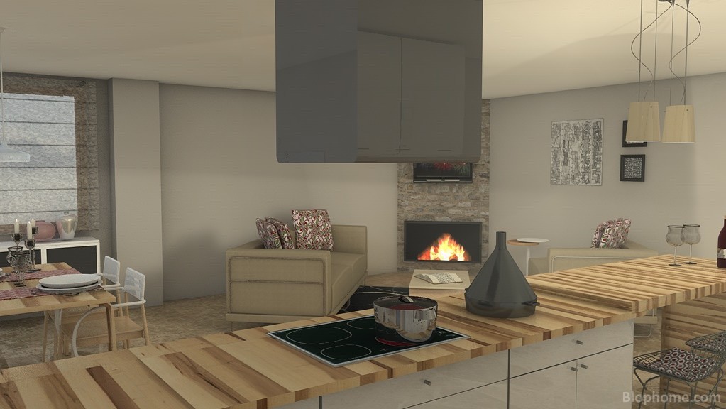 cocina-salón