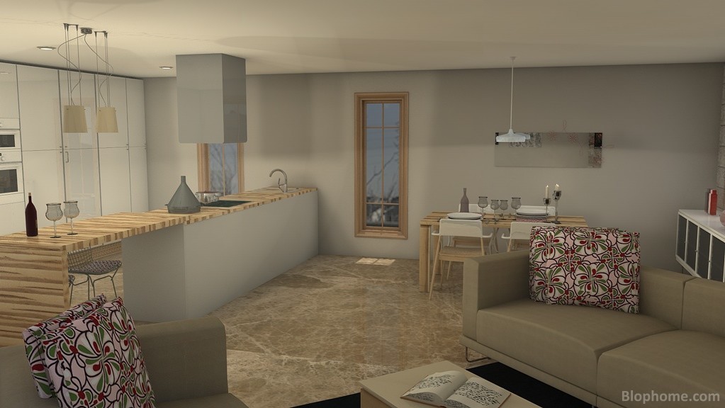 cocina-salón - 3
