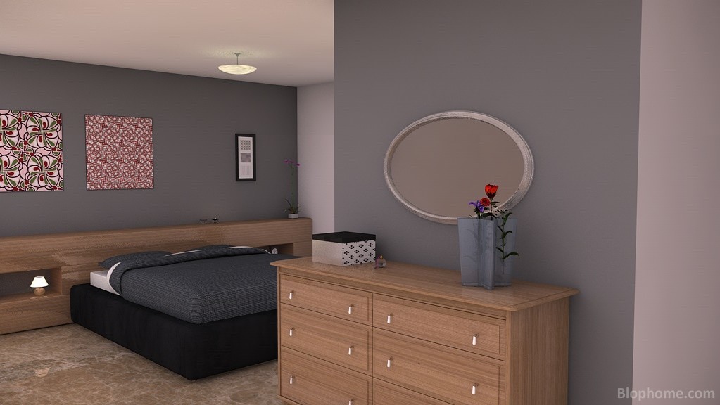 dormitorio gris - 7