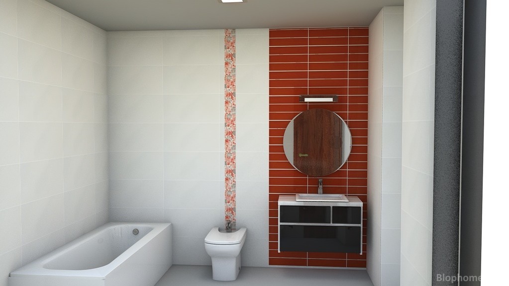 Baño rojo - 2