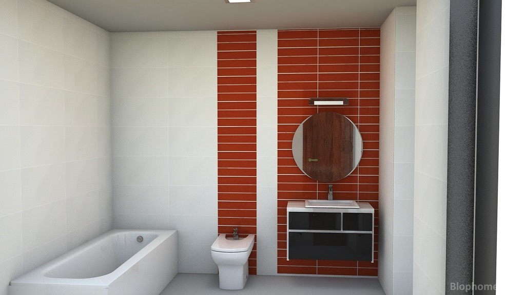Baño rojo - 3