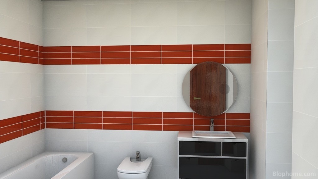 Baño rojo - 4