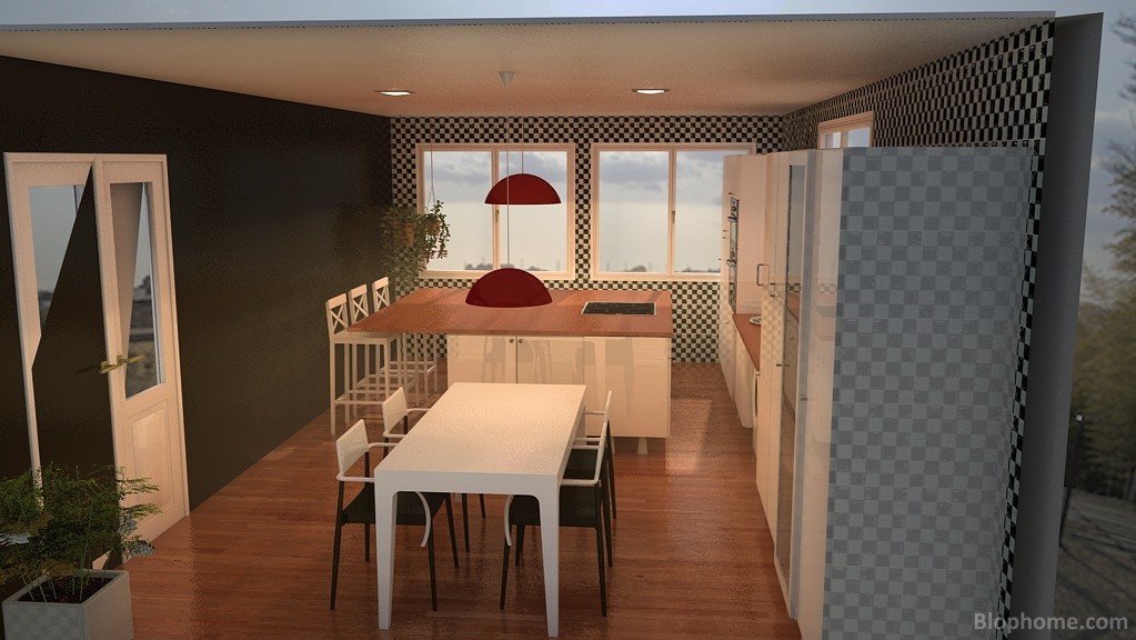 cocina con isla - 3