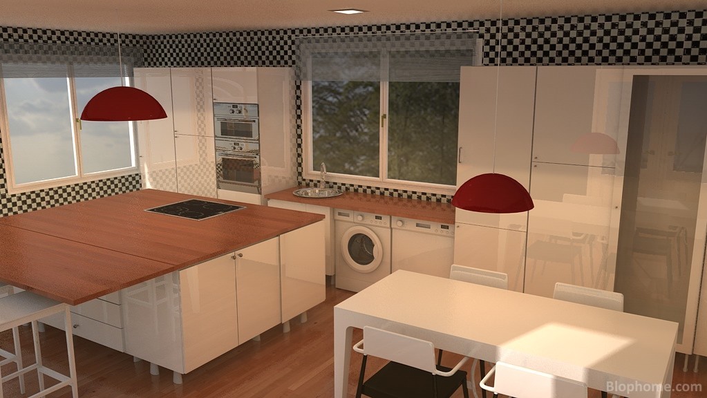 cocina con isla - 7