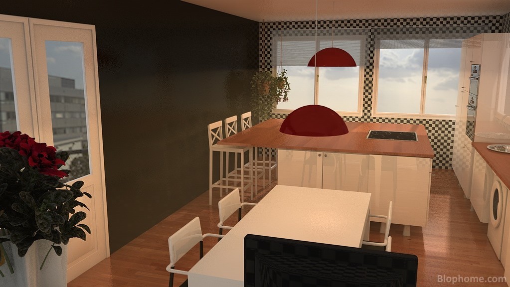 cocina con isla - 9