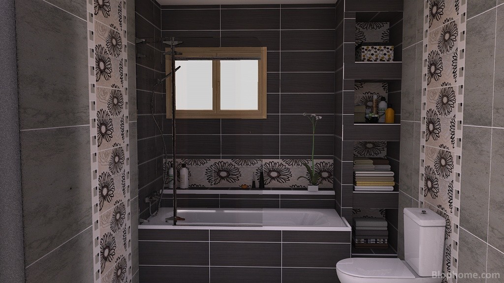 baño atico by L-na