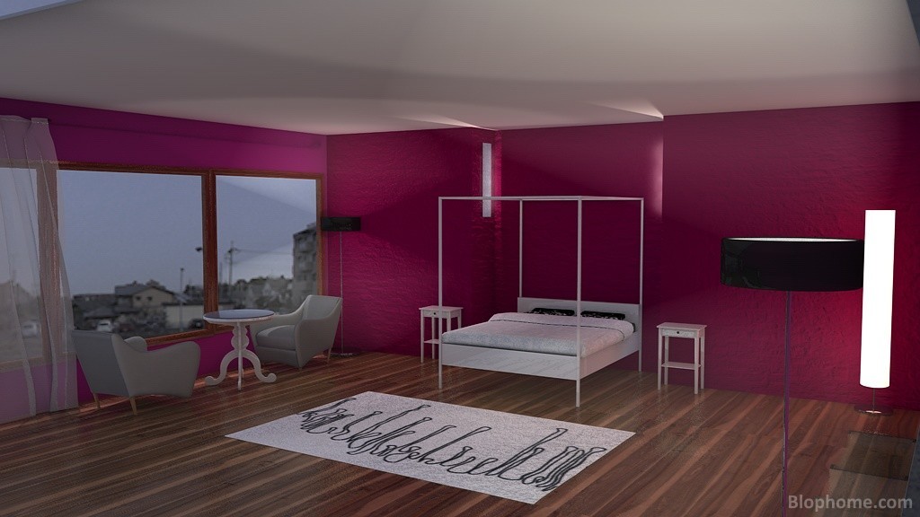 dormitorio rosa - 1