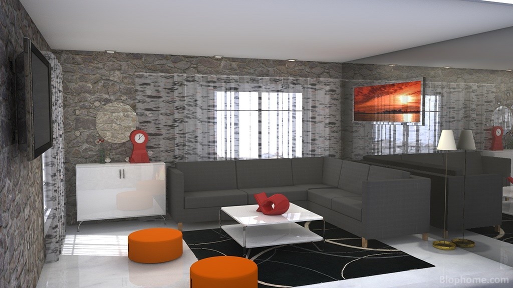 salon gris by alma
