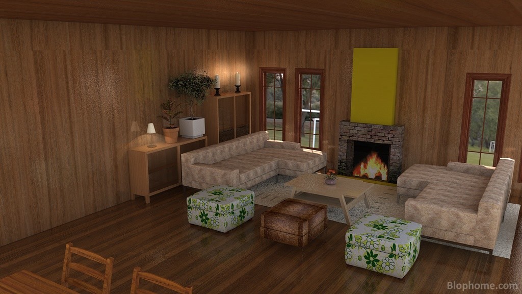 salon madera
