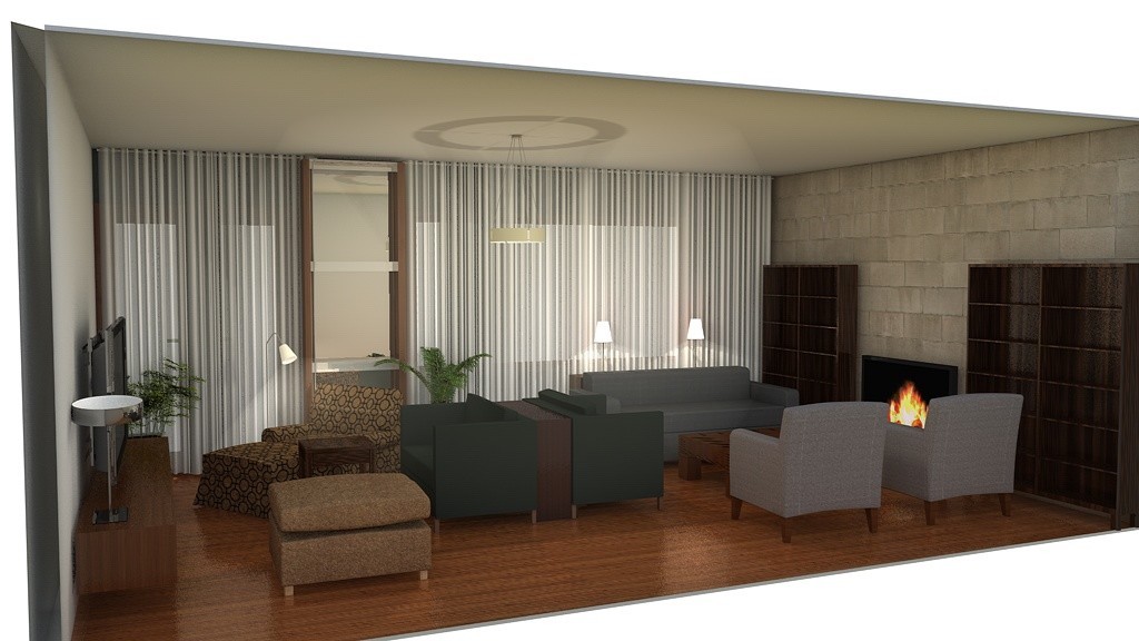 salon rustico - 1