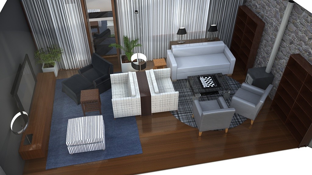 salon rustico - 4