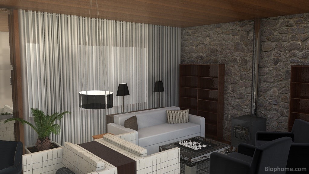 salon rustico - 1