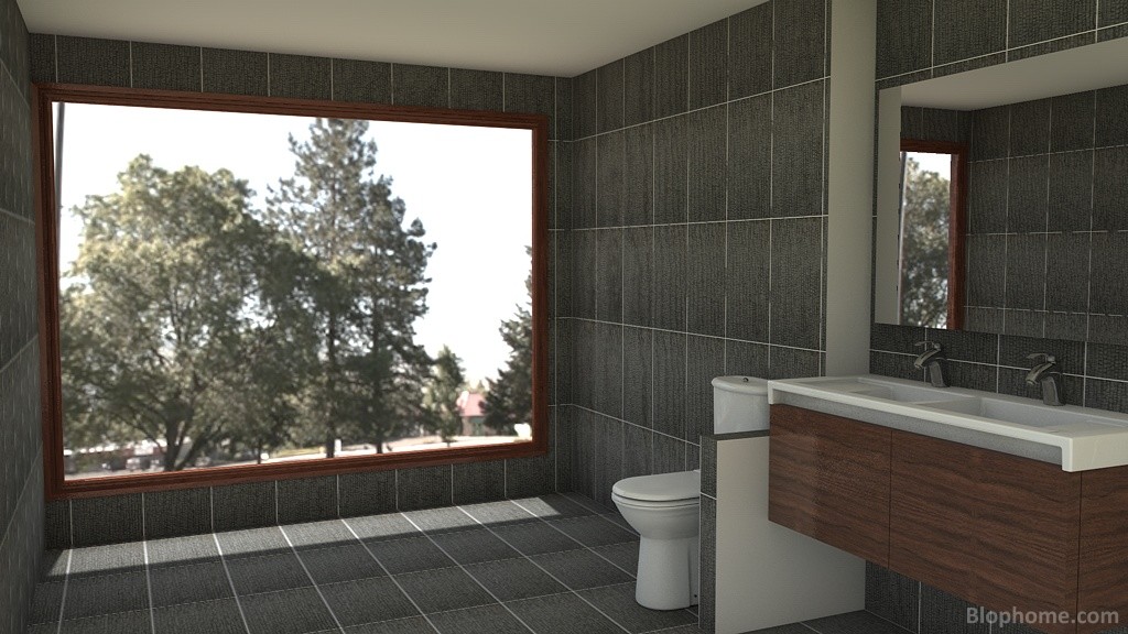 baño minimalist - 1