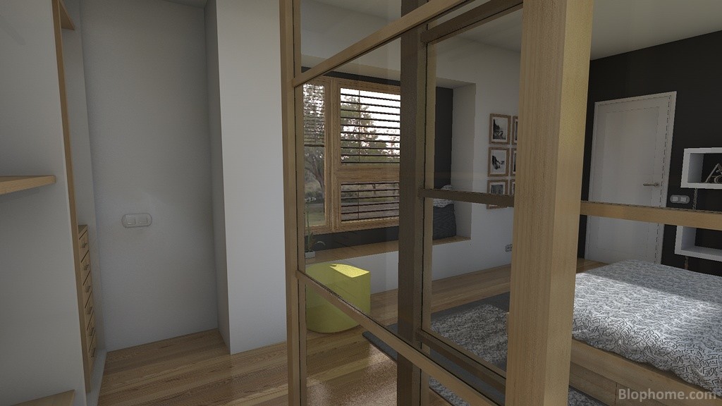 Dormitorio gris - 1