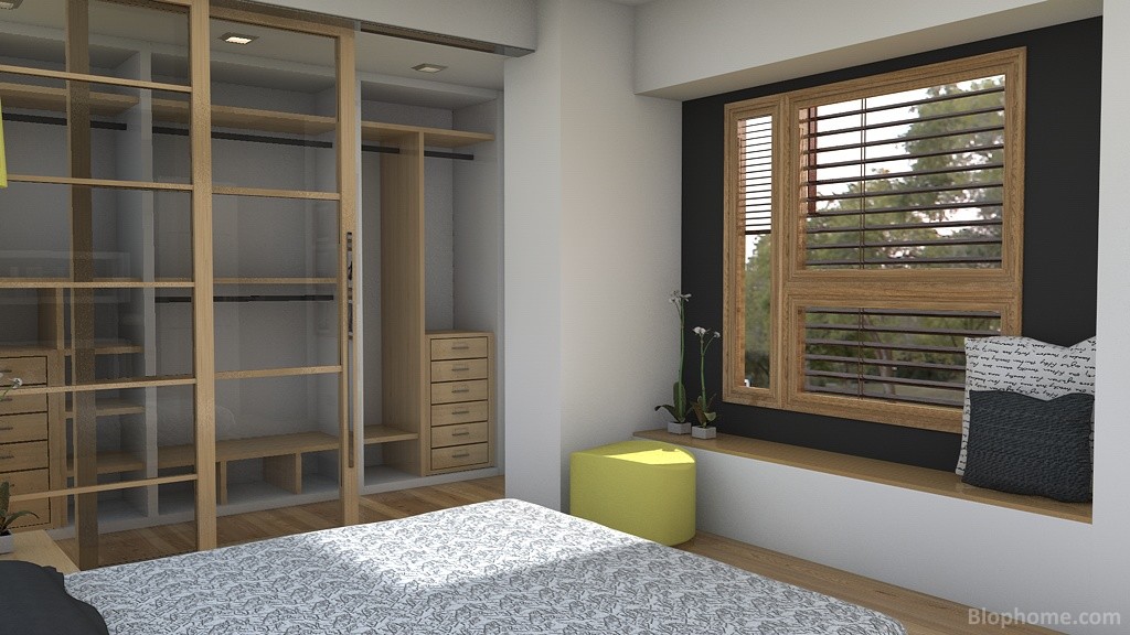 Dormitorio gris - 3