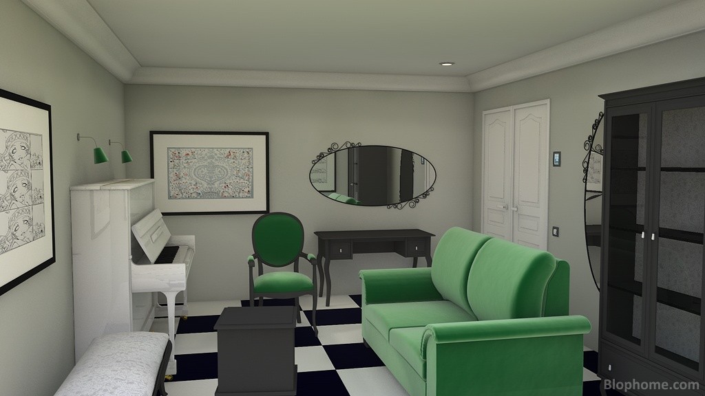 Green-saloon