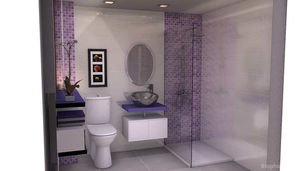 Baño_Violeta by pehueral