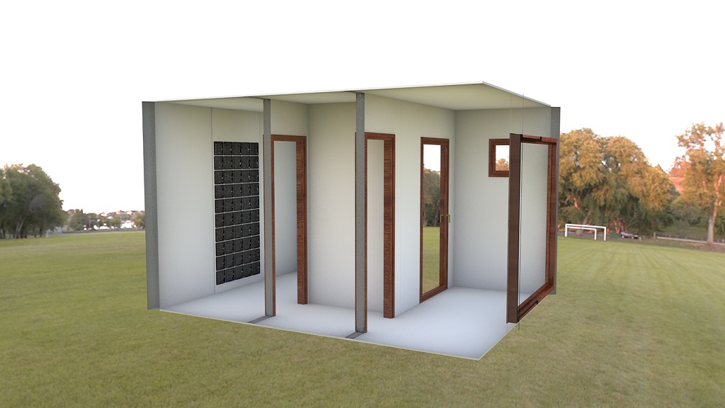 mini casa by Anónimo