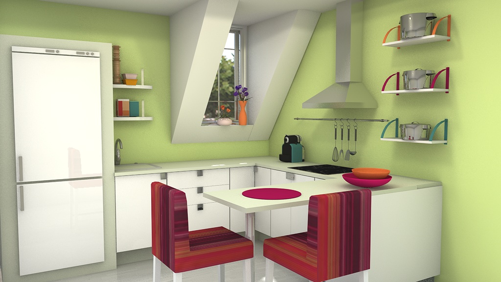 Cocina manzana