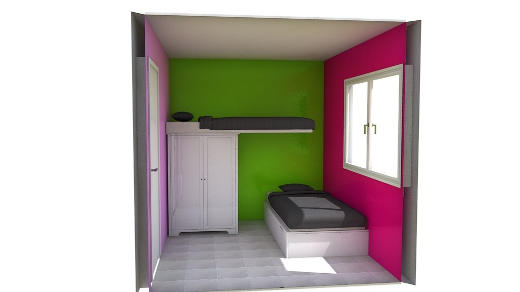 cama en L - 1