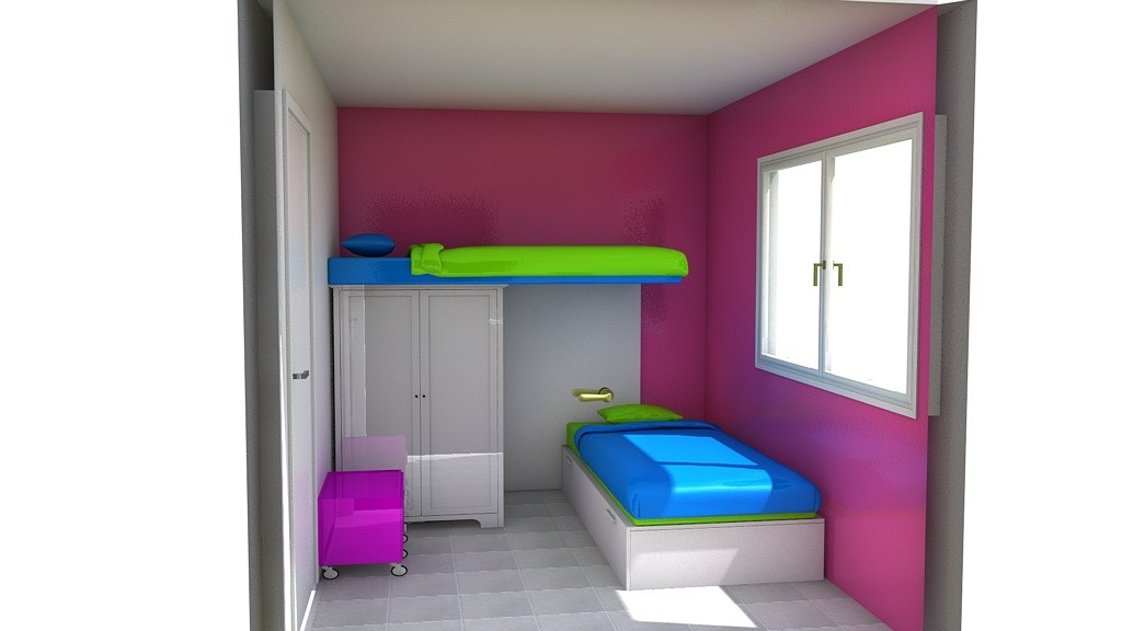 cama en L - 2