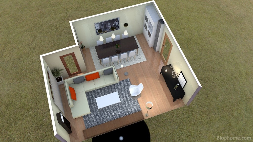 salon2 30m2 by anafan2sam