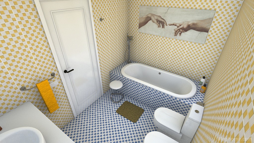 baño amarillo - 1
