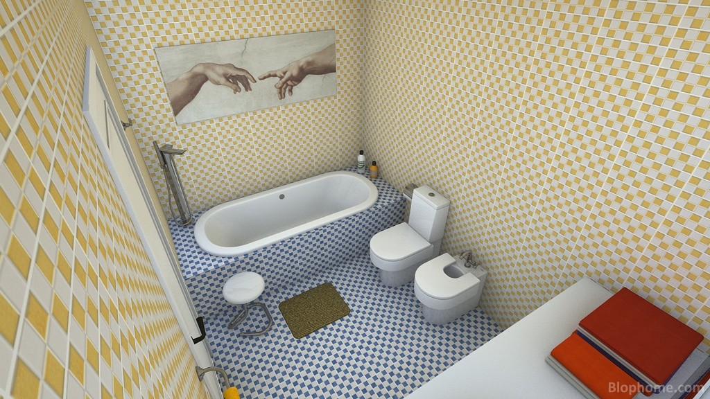 baño amarillo - 2
