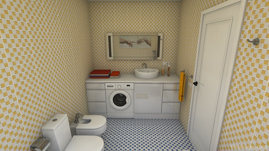 baño amarillo - 7